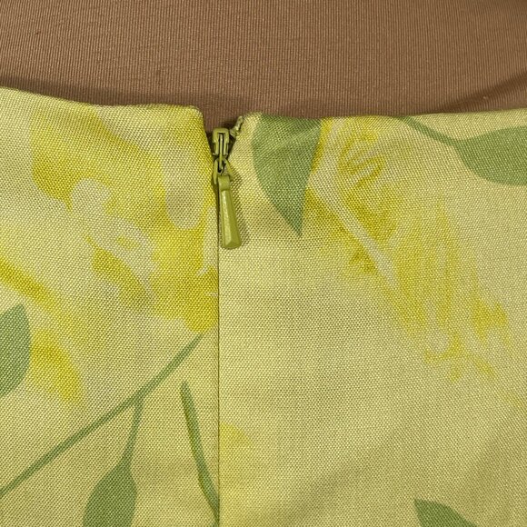 Coldwater Creek Silk Shift Dress Size 8P Petite Floral Y2K Square Neck - Picture 4 of 7